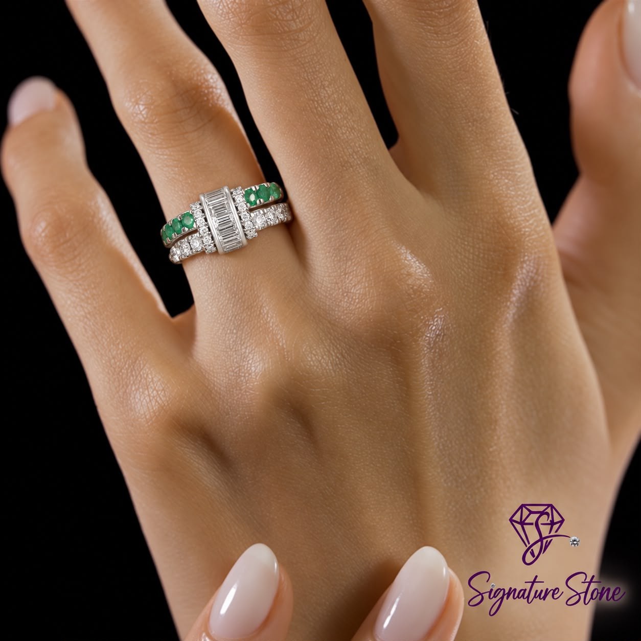 DiamoRa diamond ring design 6 - SignatureStone