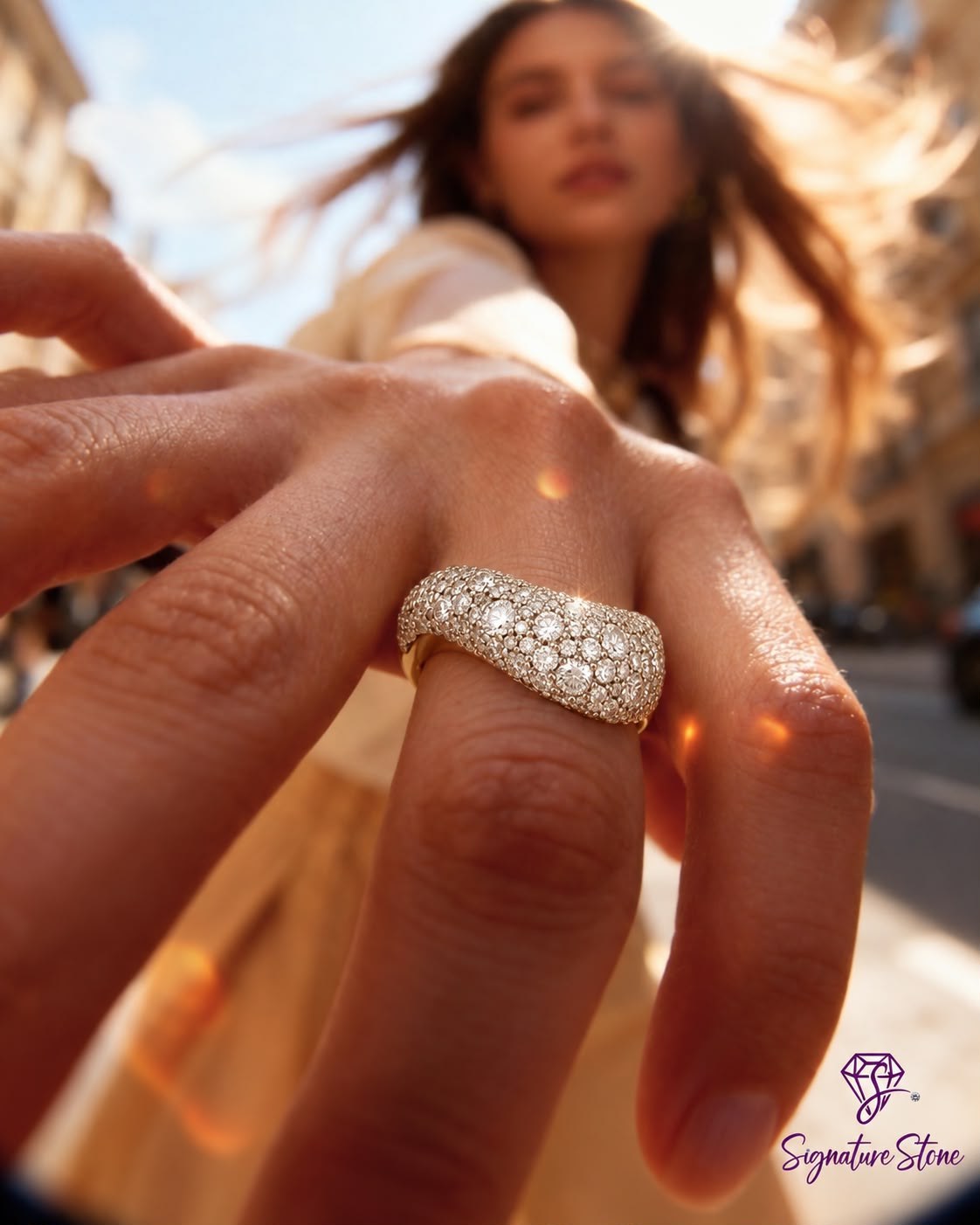 DiamoRa diamond ring design 9 - SignatureStone