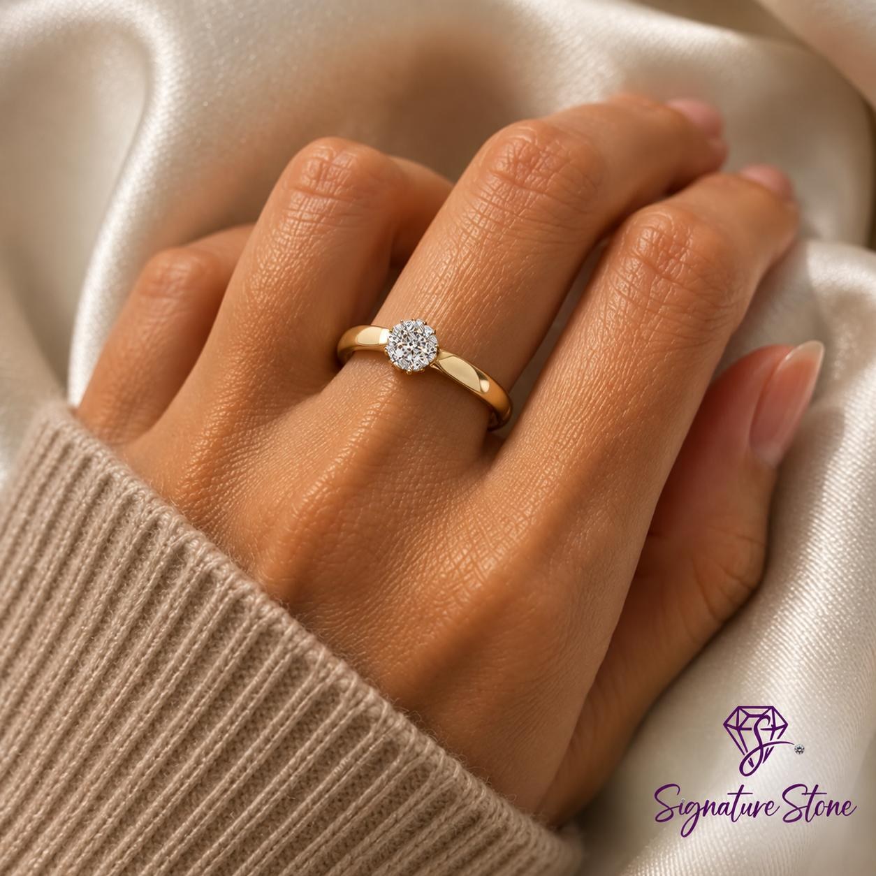 DiamoRa diamond ring design 16 - SignatureStone
