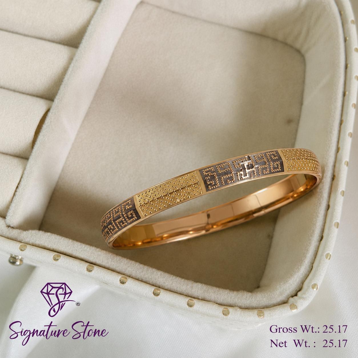 Men's Kada design 8 - SignatureStone