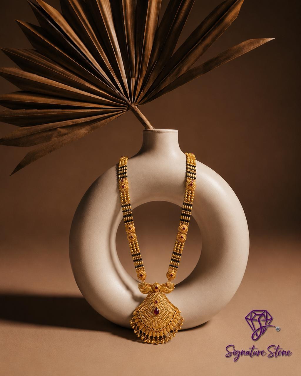 Maharani Collection heavy mangalsutra design 10 - SignatureStone