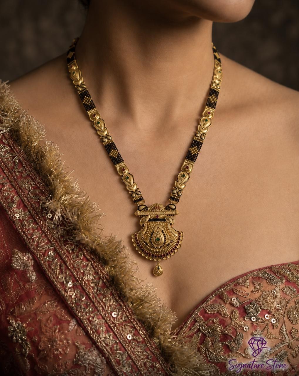 Maharani Collection heavy mangalsutra design 14 - SignatureStone
