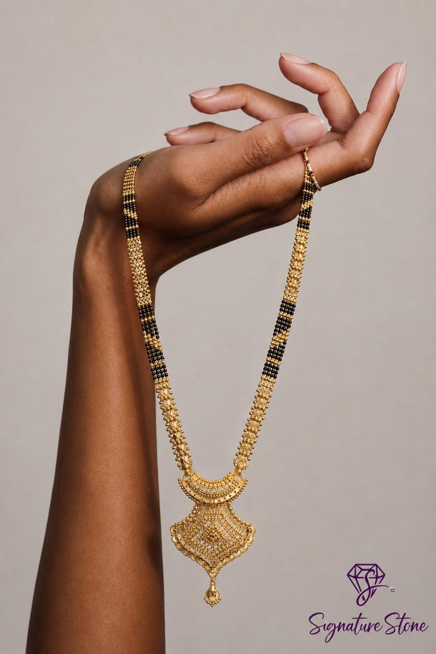 Maharani Collection heavy mangalsutra design 15 - SignatureStone