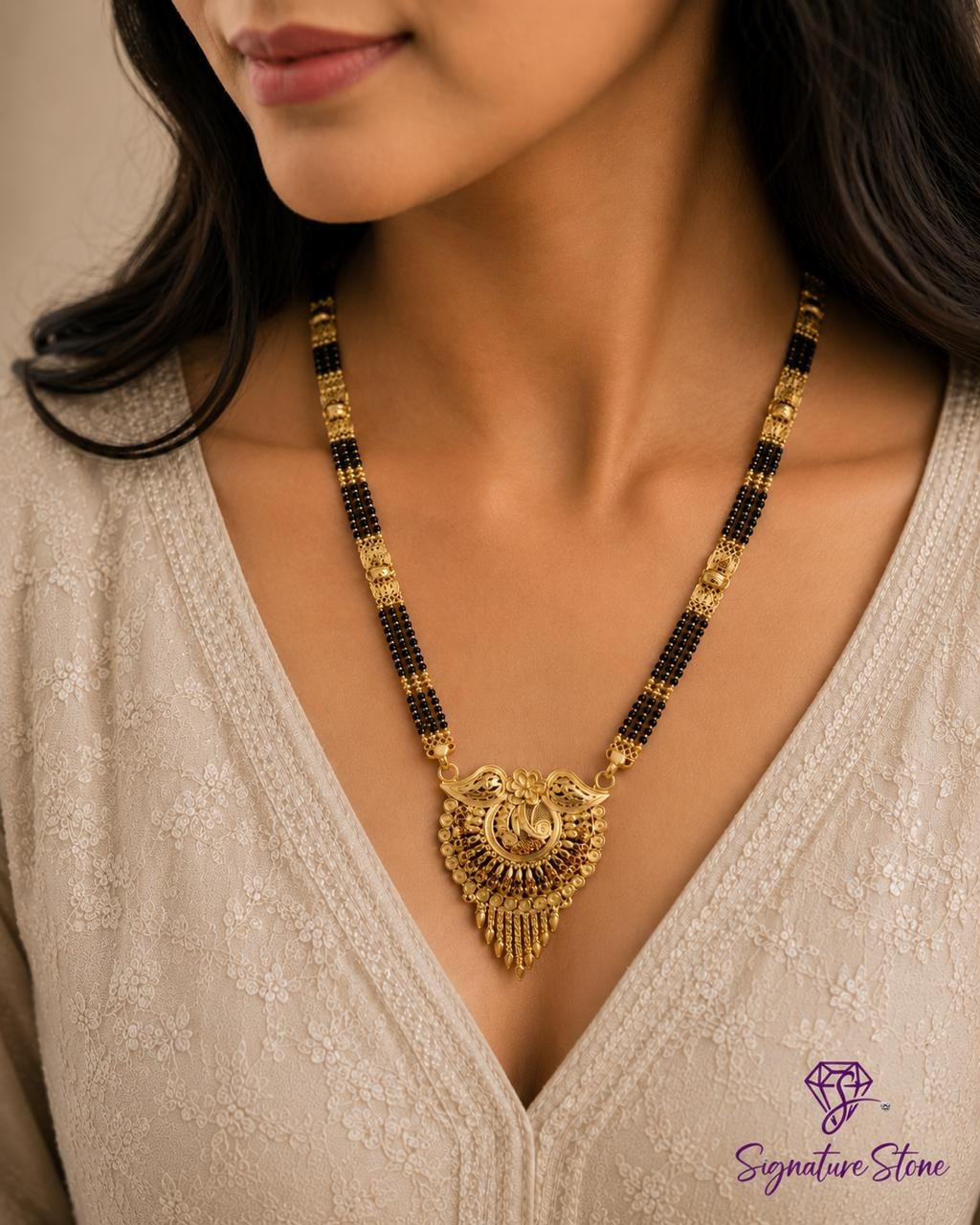 Maharani Collection heavy mangalsutra design 16 - SignatureStone