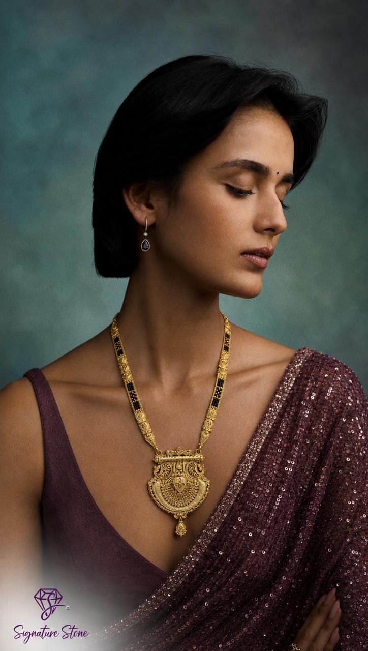 Maharani Collection heavy mangalsutra design 17 - SignatureStone