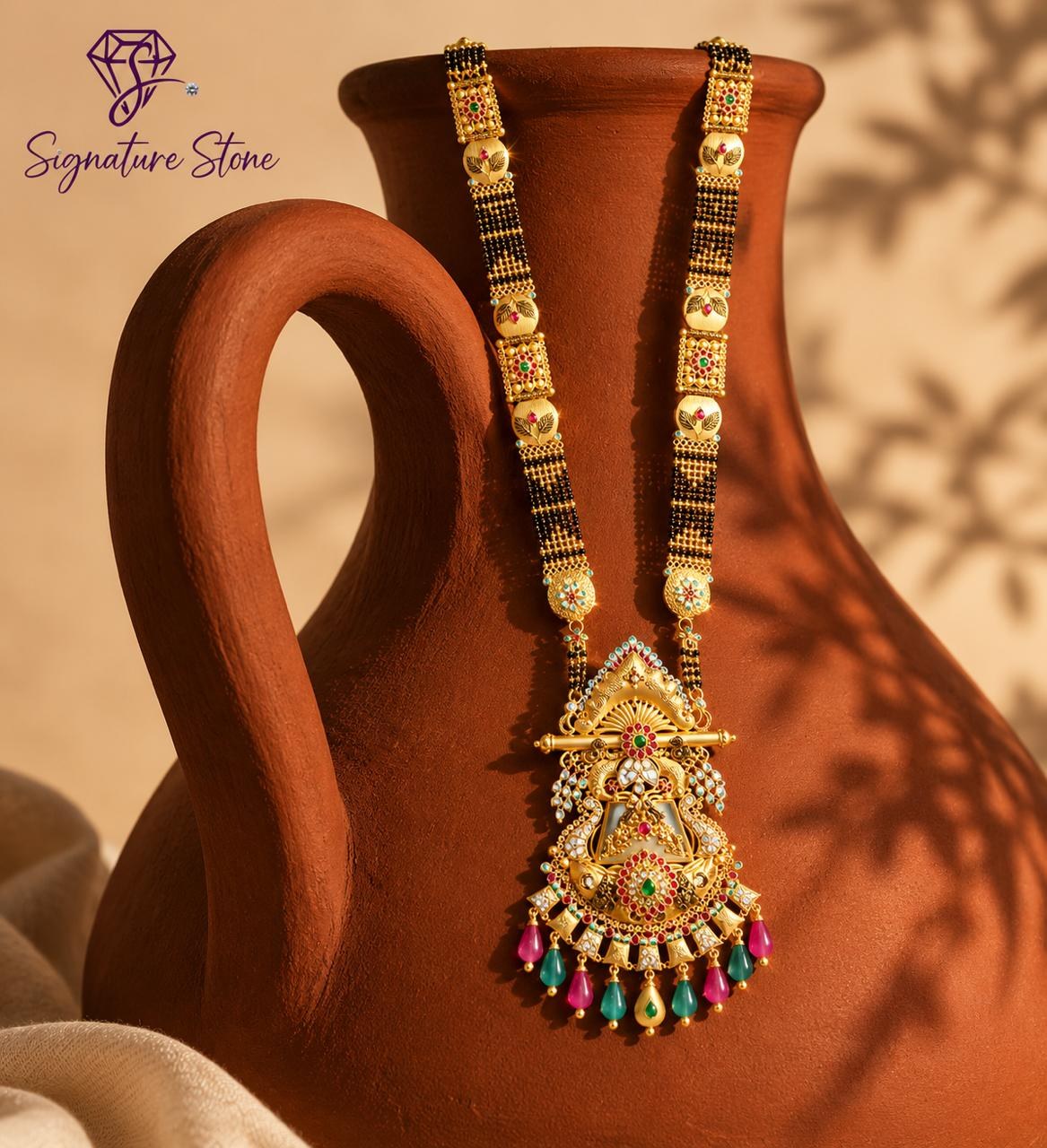 Maharani Collection heavy mangalsutra design 18 - SignatureStone