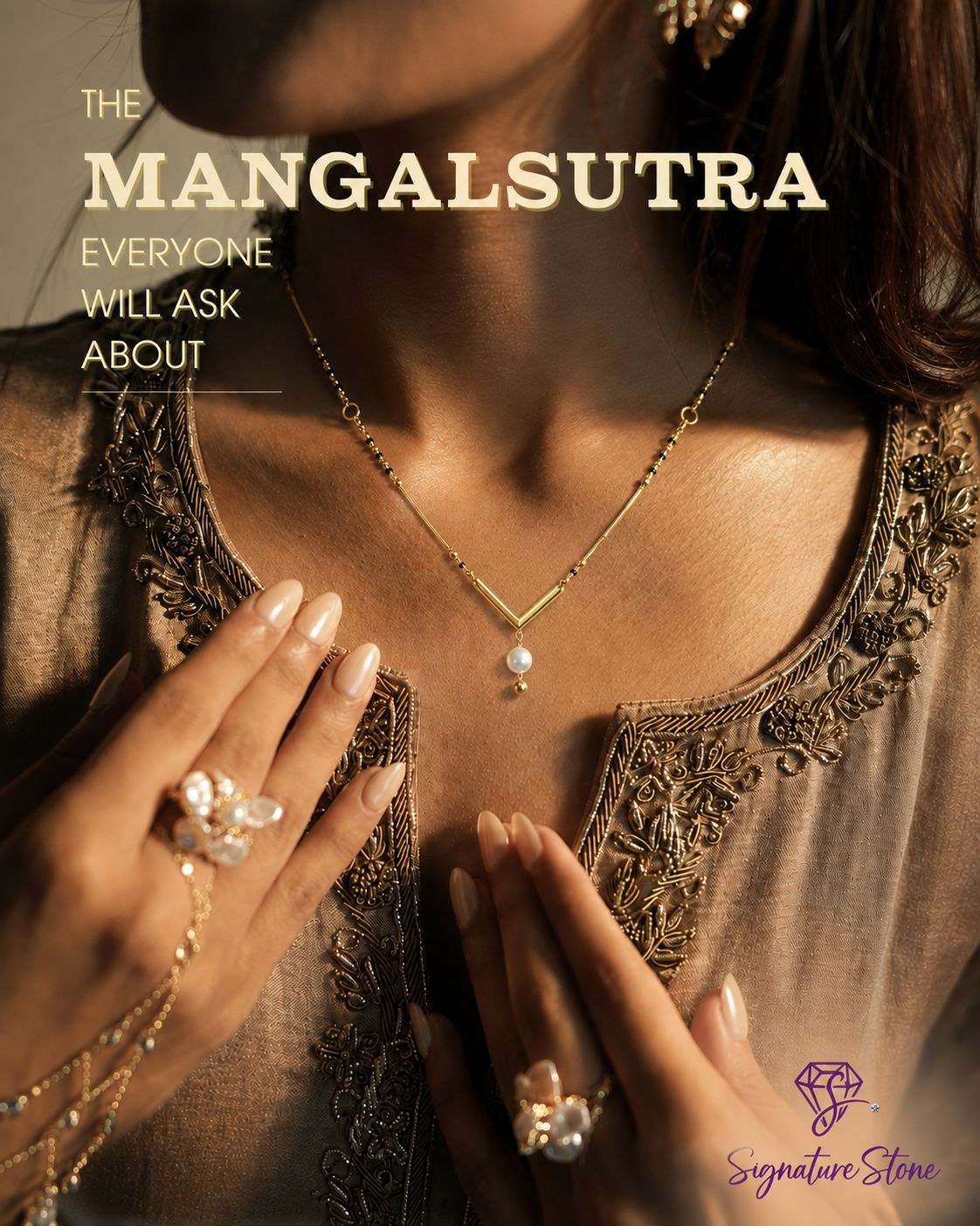 Mangalsutra design 8 - SignatureStone